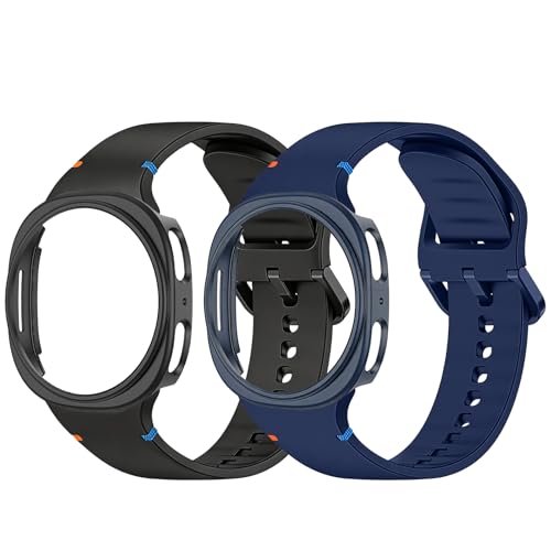 Bracelet de sport pour Galaxy Watch 7 et coque en PC antichoc