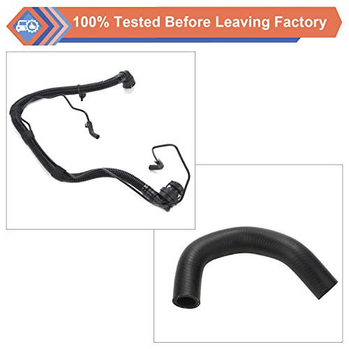 6 Pcs Engine Radiator Coolant Hose & Heater Hose & Pcv Pipe & Coolant Inlet Hose Set Compatible With 2011-2016 Chevy Cruze 1.4L, Replace#13251447 13251435 13291779 94543097 25193343 55596898 #TOP4