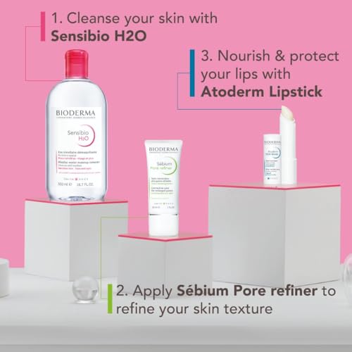Image of Bioderma - Sensibio - H2O Micellar Water - Makeup Remover Cleanser - Face Cleanser for Sensitive Skin