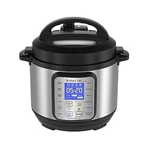 Instant Pot Duo Plus 9-in-1 Electric Pressure Cooker, Slow Cooker, Rice Cooker, Steamer, Sauté, Yogurt Maker, Warmer & Sterilizer, Includes App With Over 800 Recipes, Stainless Steel, 3 Quart