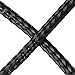 uxcell 25 ft - 1/8 Inch Expandable Braided Cable Sleeve, PET Cable Management Wire Sleeving Cord Protector, Wire Wrap Loom Tube for TV Computer Audio, Office Home Devices, Black