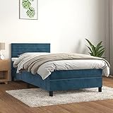 Expérience optimale du système de sommeil : confort inégalé avec notre lit boxspring de 90 x 190 cm, avec un matelas de poche de qualité supérieure et un surmatelas respectueux de la peau pour une relaxation maximale et un sommeil vraiment restant.