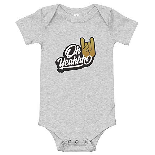 GCUM Body Oh Yeahhh ! Insigne vêtement bébé naissance en coton