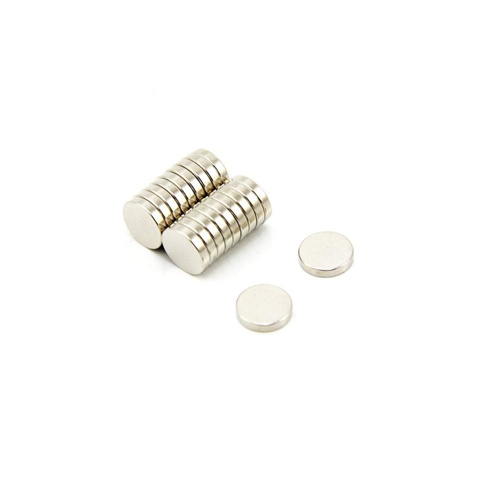 Samarium Cobalt Magnet For Motors, Electric Motors, Turbo Machinery And Sensors - 10mm Dia X 2mm Thick - 0.8kg Pull - Pack Of 20 - View #2