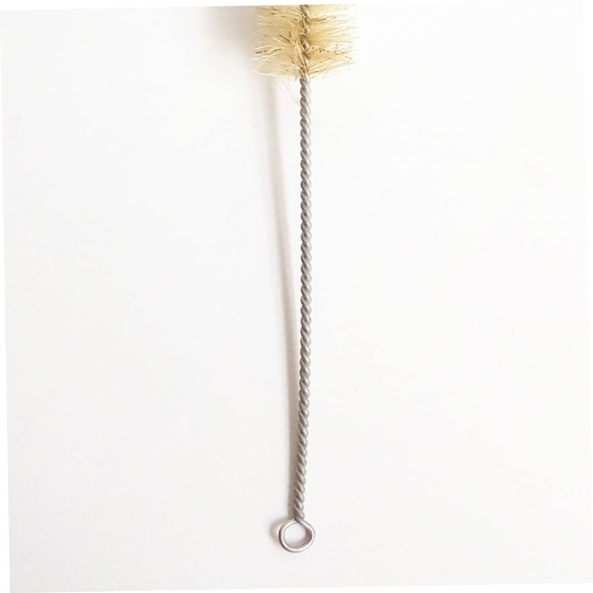 FUNOMOCYA Set of Tube Cleaners Bristle and Metal Tube Brush for Cleaning Straws Glasses Keyboards and Jewelry