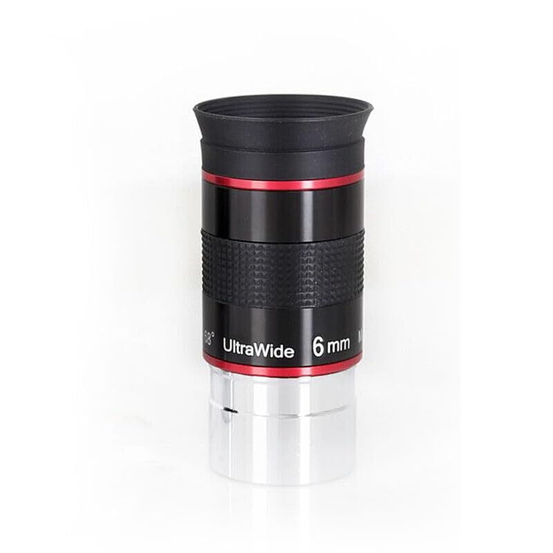Accessori astronomici del telescopio 1,25" oculare grandangolare di grado 68 6mm