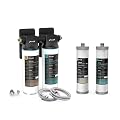 Frizzlife DW10 Under Sink Water Filter, with SED10R and CB10R Replace Filter Include