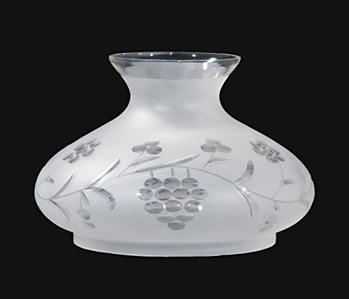 Image of B&P Lamp 7 inch Fitter, Hand Cut inchGrapes inch Solar Style Shade