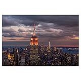 artboxONE Poster 45x30 cm Städte New York in der 