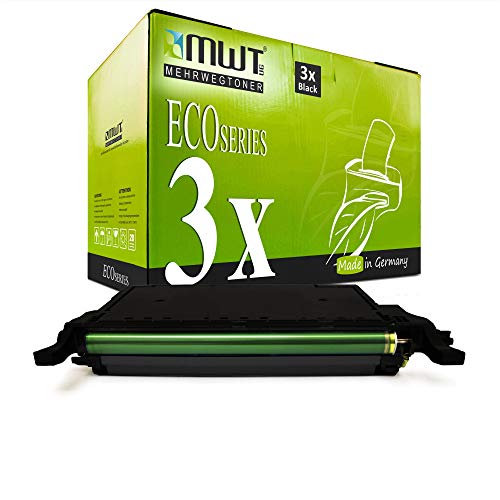 Toner Samsung CLP-K660S Noir compatible avec imprimante CLX 6210 MWT