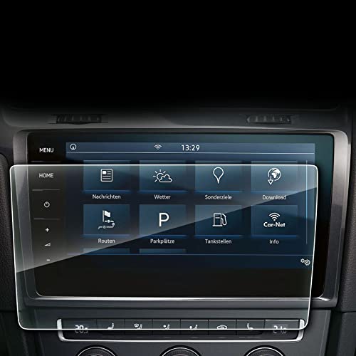 Écran Tactile Central VW Golf Anti-Rayures en Verre Trempé de Protection Auto