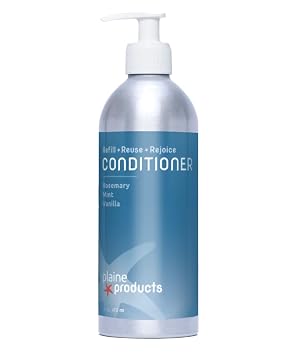 Eco-Friendly Conditioner - Rosemary, Mint, Vanilla - Sulfate Free, 16oz Refillable Bottle with Pump