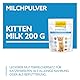 GimCat Kitten Milk Muttermilchersatz - Katzenmilch mit Taurin und Calcium - 1 Beutel (1 x 200 g)