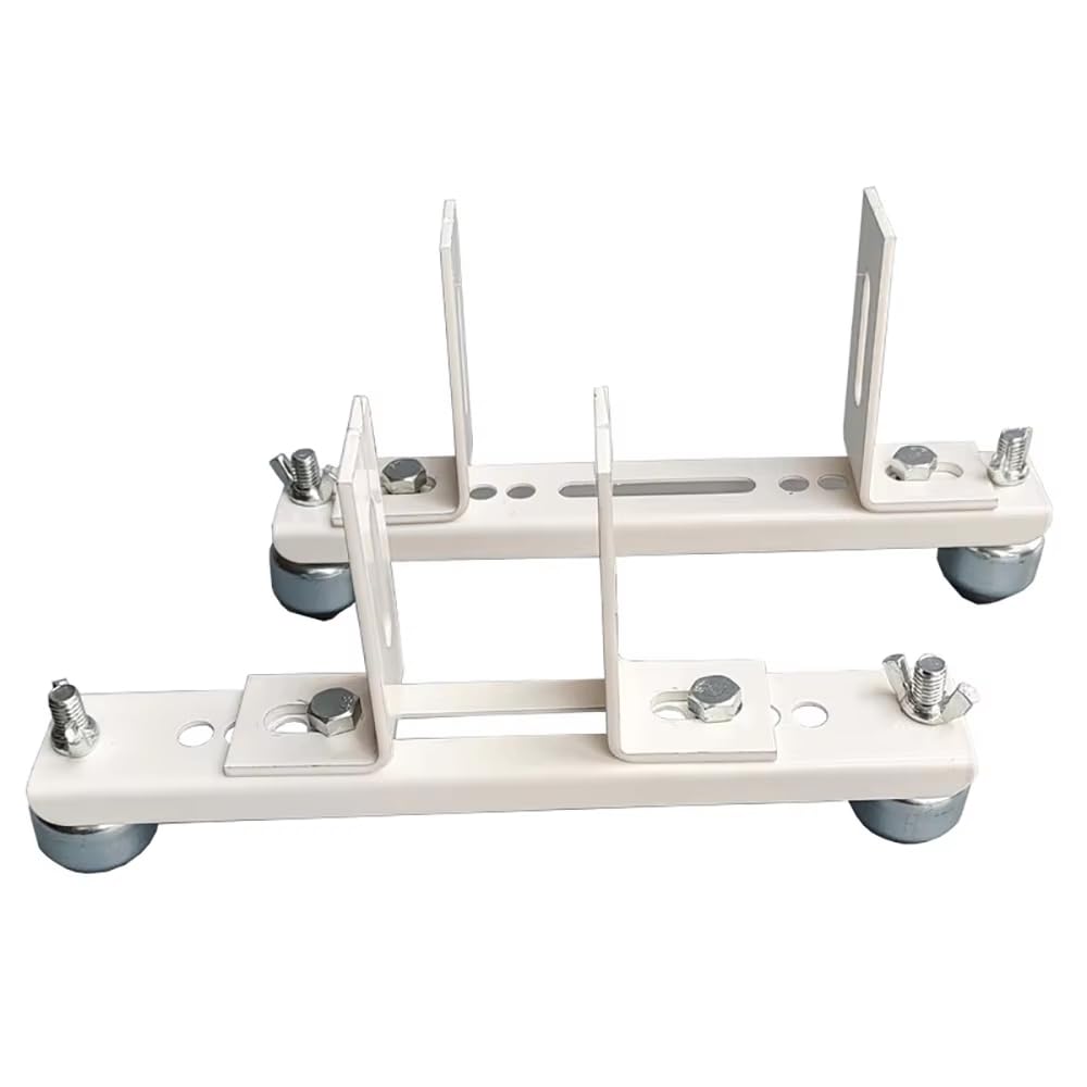 Support de Chauffage Robuste et Réglable avec Roulettes, Base Roulante Mobile sur Pied pour Radiateurs Électriques