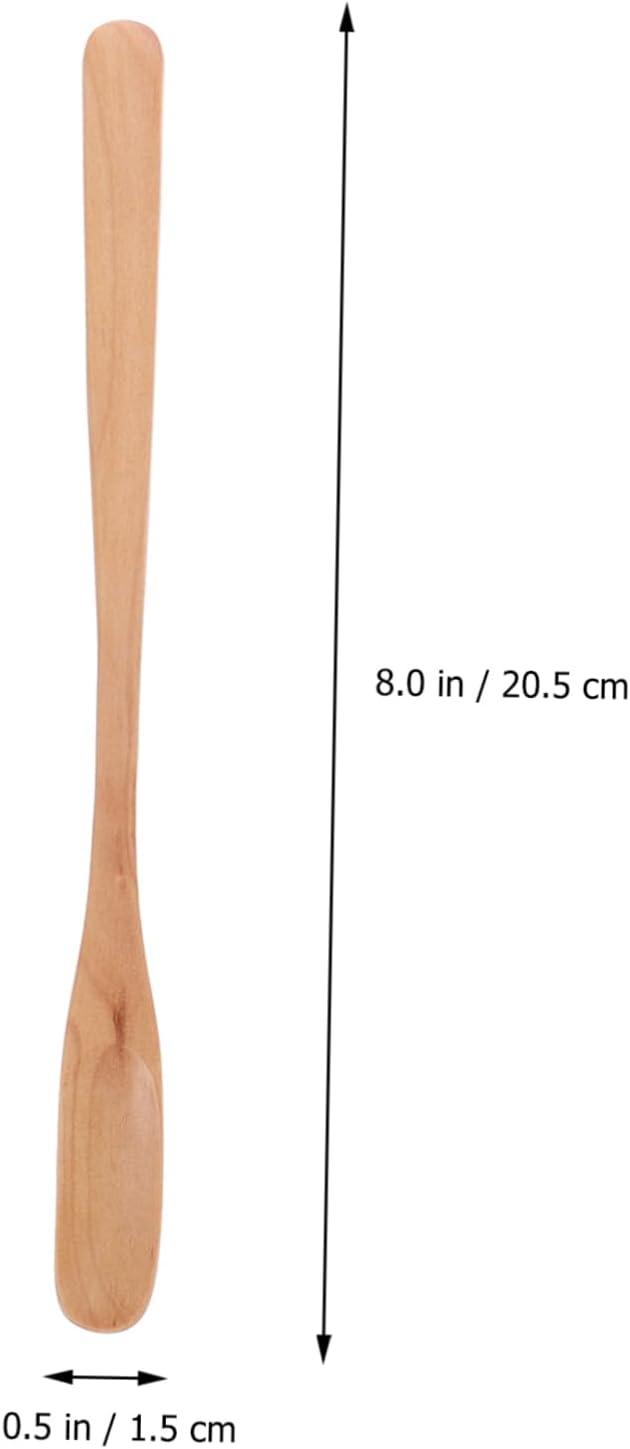 PRETYZOOM 15pcs Honey Mixing Spoons Practical Honey Dippers for Easy Dispensing and Smooth and Easy to Clean for Pots and Kitchen Use