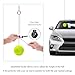DXNQ 4 PCS Garage Parking Aid Ball, Car Stop Indicator Retracting Ball Sensor Assist with Rope, Garage Parking Guide System Vehicles Parking Assistant Kit, Car Accessories