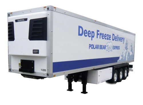 Tamiya 3 Axle Reefer Semi Trailer [parallel import goods]