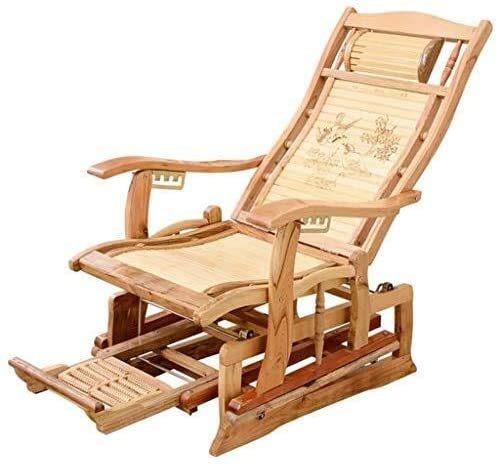 Soulager le mal de dos avec la chaise longue de jardin relax en bambou