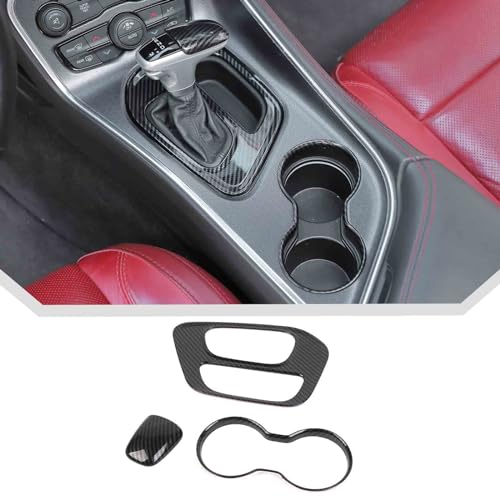 JeCar Set de 3 piezas Carbon Fiber para Dodge Challenger miniatura 1