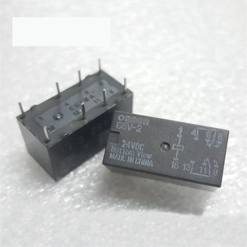 Relé de señal G5V-2-12VDC con 8 pines para un control preciso de circuitos impresos