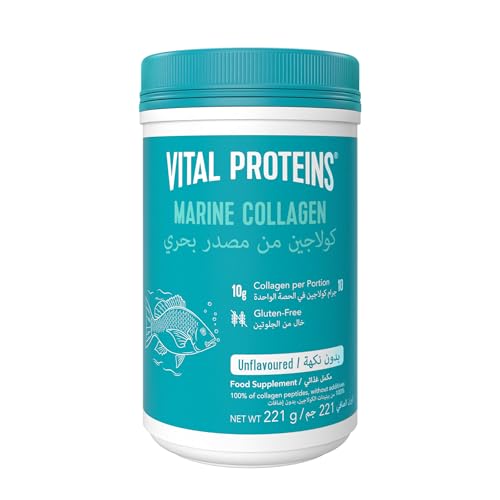 Vital Proteins Marine Collagen Unflavored - 22 servings - 221g (7.8 Oz), Powder