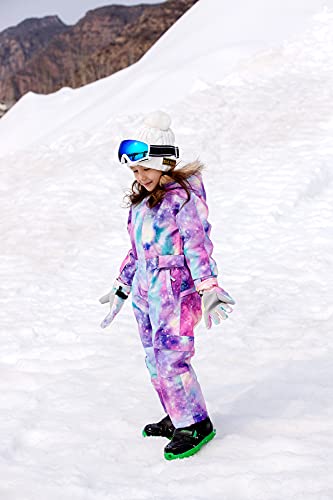 kids girls boys waterproof colorful one piece snowsuits coveralls ski suits jackets winter jumpsuits
