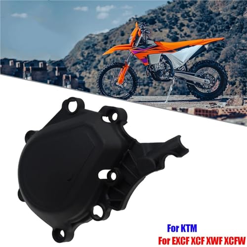 Cubierta de embrague naranja y protector de cadena para EXCF XCF 450 500 2024 2