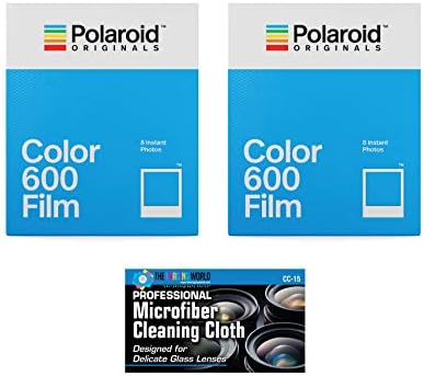 Impossible/Polaroid Instant Color Film for Polaroid 600 and Polaroid Originals OneStep Cameras - 2 Pack