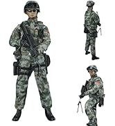 Amazon.com: ViiKONDO 1/6 Scale Action Figure Toy Army Men 12inch China ...