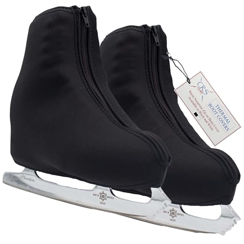 CRS Cross Thermal Ice Skate Boot Covers. Insulated Warm Neoprene Thermal Covers for Ice Skating...