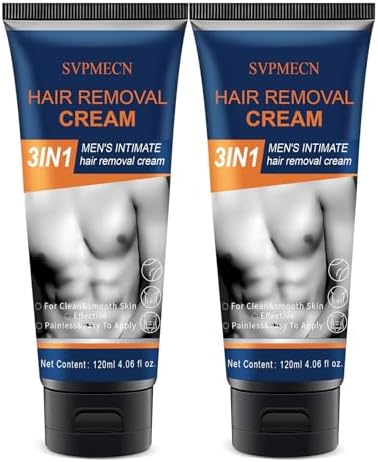 Amazon.com: Hair Removal Cream - Hair Removal Cream for Men – Painless ...