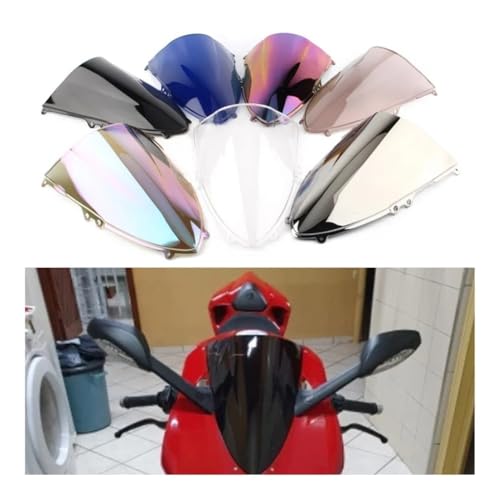 Déflecteurs pare-brise double bulle moto Panigale 899 aérodynamique - 2