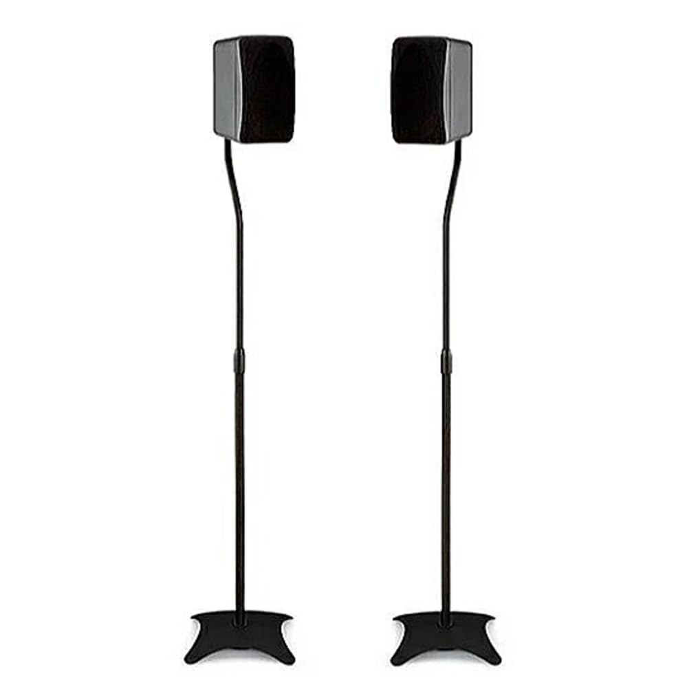 Amazon | スピーカースタンド スリム フロアスタンド 高さ調節75cm