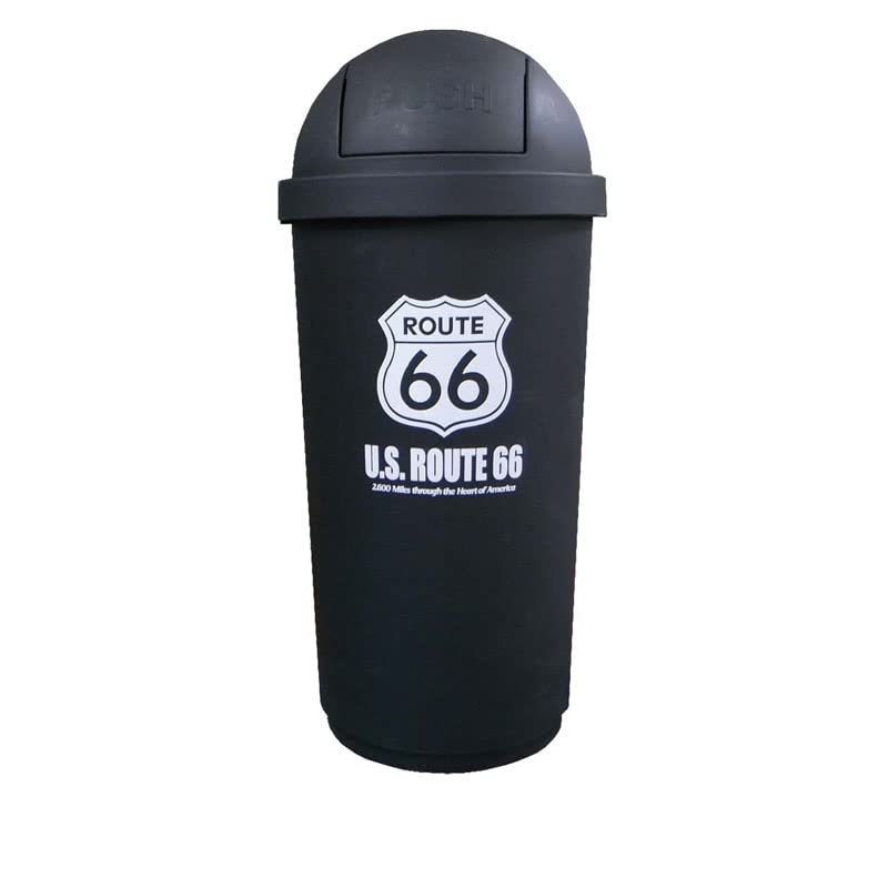 Amazon.co.jp: AMERICAN DUST BOX 45L ROUTE66 ダストボックス フタ
