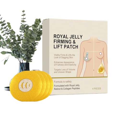 Parches de levantamiento de senos, almohadillas potenciadoras naturales, 4 piezas de elevación adhesiva, soporte de mejora no invasivo para asimetría posparto de pecho plano, cuidado diario, 4.72 x