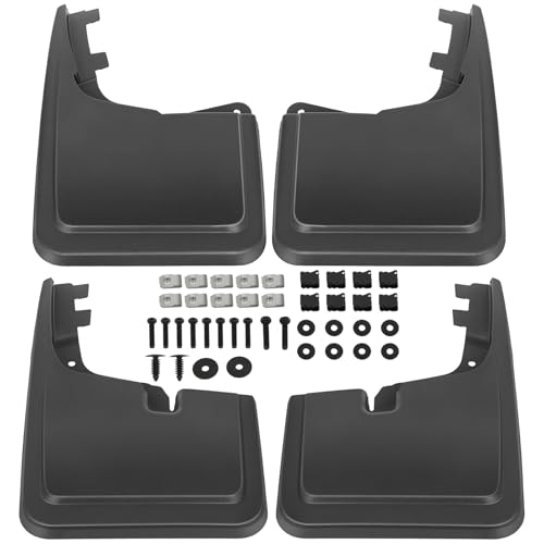 Image of SCITOO Mud Flaps 4PCS suitable for Ford for F-150 2021-2023 front & rear mud flaps splash guard set