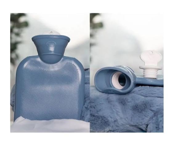 Image of Storescent Stitch Soft Toy with Hot Water Bag | Plush Cartoon Animal Toy for Comfort & Warmth | Multipurpose Plush Toy Hot Water Bag for Kids & Adults - Random Color 35cm