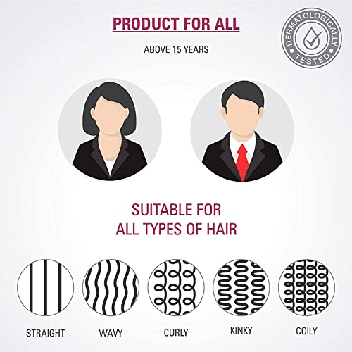 Image of Natural Red Onion Shampoo - Hair Growth Solution & Anti-Hair Fall | Reduces Breakage, Split Ends & Tangles | Dermatologically Tested | 300ml