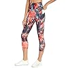 Jessica-Simpson-Sportswear-Womens-Tummy-Control-Pocket-Capri-Legging Jessica Simpson Sportswear Women's Tummy Control Pocket Capri Legging, Fiesta Ink Wash, X-Large