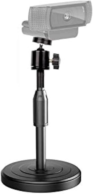Webcam Stand - Steady Desk Mount Stand for Logitech Webcam C930e C922x,C922, Brio 4K, C925e,C615 / Nebula Mini Projector/FATORK Mini Projector/Lenovo 510 FHD Camera