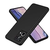 ZORSOME for Oppo Reno 7 4G Back Protective Case,Pure Color Protective Case for Oppo Reno 7 4G,【Lens Protect】,Black