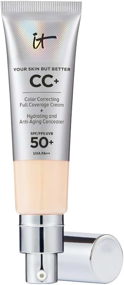 CC+ Cream SPF 50+ Full-Coverage CC Foundation, Hydrating Ski