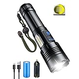 懐中電灯 強力 防災 5000mAh 26650 Type-C充電式/電池式 ledライト フラッシュライト 単4電池適用 ハンディライト 軍用 最強 IPX6防水 5モード調光 ズーム式 アルミ合金 電量残量表示 広範囲 登山 夜釣り 森林キャンプ 作業 護身用 日本語取扱説明書