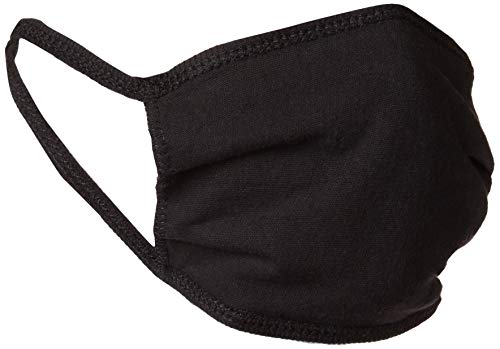 Hanes Unisex Adult Mask, Pack Of 10 Face Mask, Black, One Size Fits Most Us #TOP1