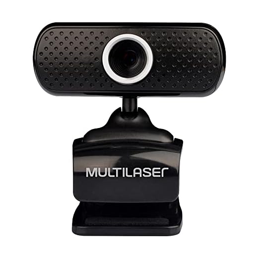 Webcam, Multilaser, Com Microfone, USB, 480 P