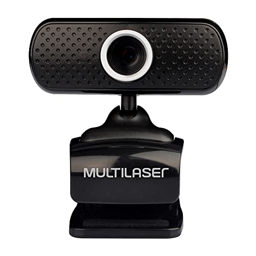 Webcam, Multilaser, Com Microfone, USB, 480 P