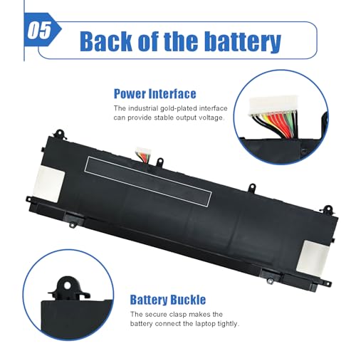 Image of 72.9Wh BN06XL Replacement Laptop Battery for HP Spectre X360 15 15-eb000 | Compatible with HP Spectre X360 15 15-eb0xxx 15-eb1xxx 15-EB1043DX 15T-EB 15-EB Series, BNO6XL BN06072XL L68299-005 11.55V