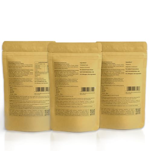 Image of CARMEL ORGANICS Amla, Shikakai & Soapnut /Reetha Whole Combo - 100g Each | Natural Hair Care Trio | Herbal Cleanser & Conditioner, No Added Preservatives