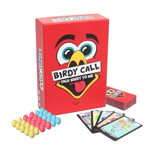 BIRDY CALL Family Party Game – Fun Bird-Themed Matching Card Game for Kids, Families & Friends | Fast-Paced Egg Collecting Game for Game Nights, Parties & Bird Gifts for Bird Lovers