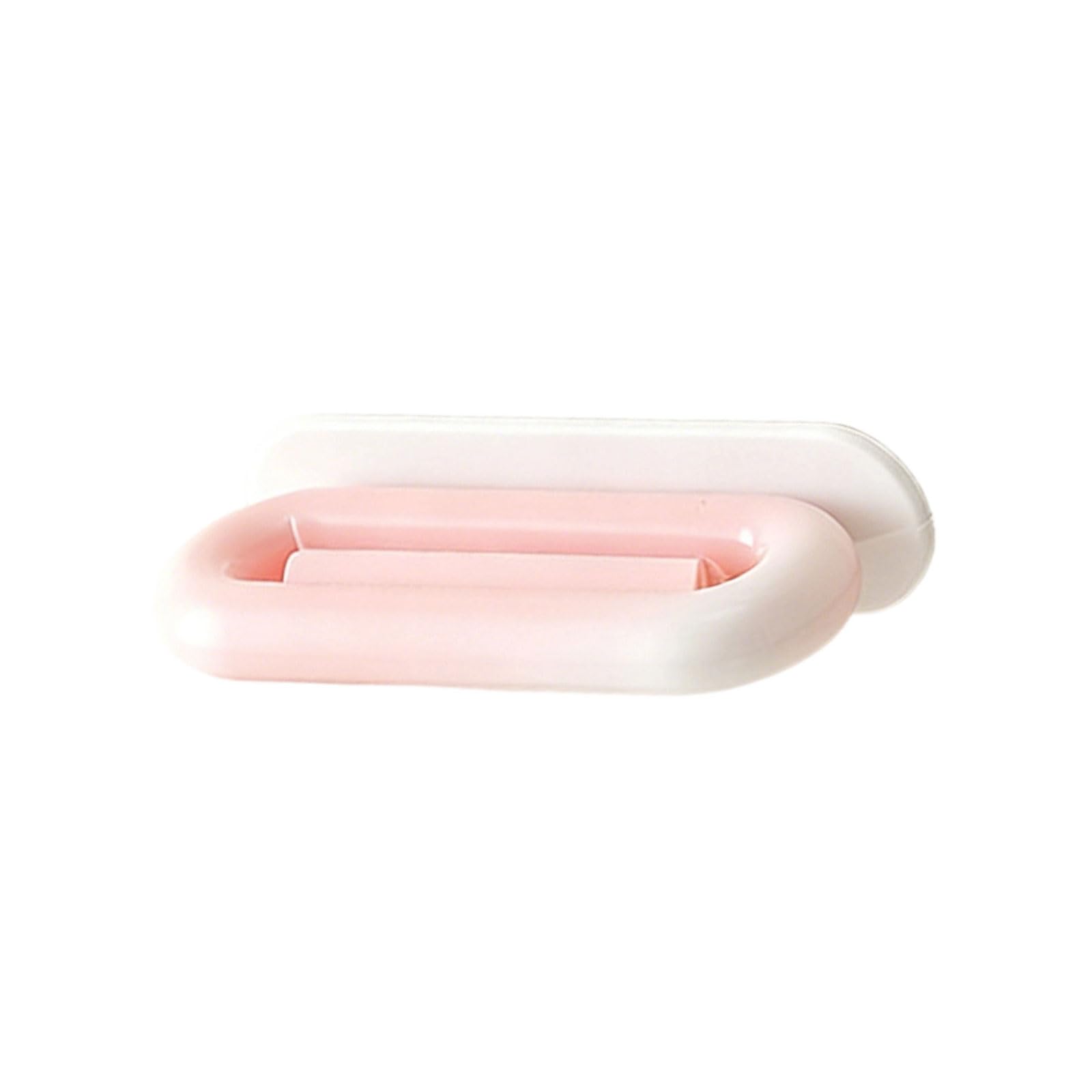 ABS Wall Mount Toothpaste and Cosmetic Holder for Tidy Shower Countertops Toothpaste Squeeze Clip
